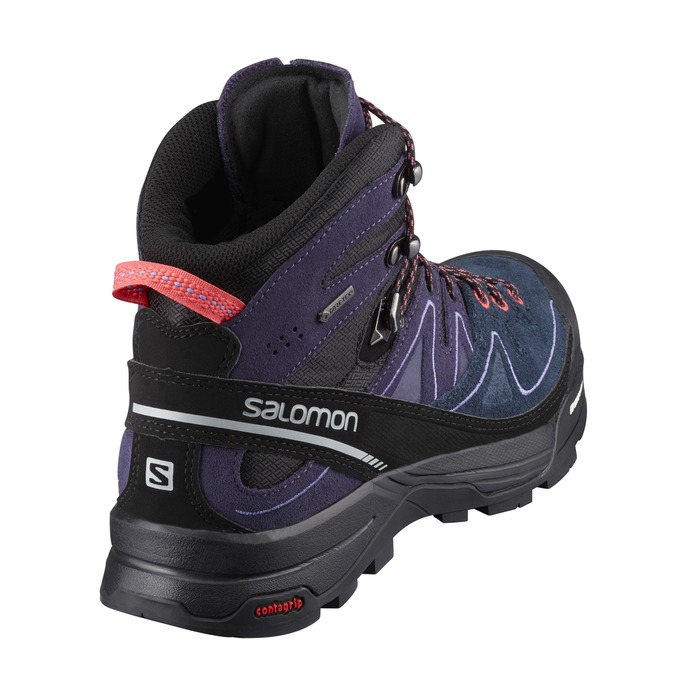 Olive / Black Men's Salomon X ALP MID LTR GTX W Hiking Boots | 054-RIDFTZ