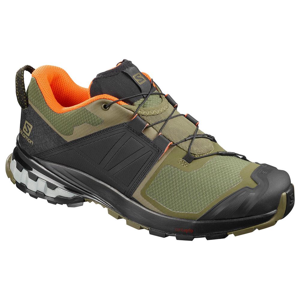 Olive Men's Salomon XA WILD Trail Running Shoes | 036-ZYDNEQ