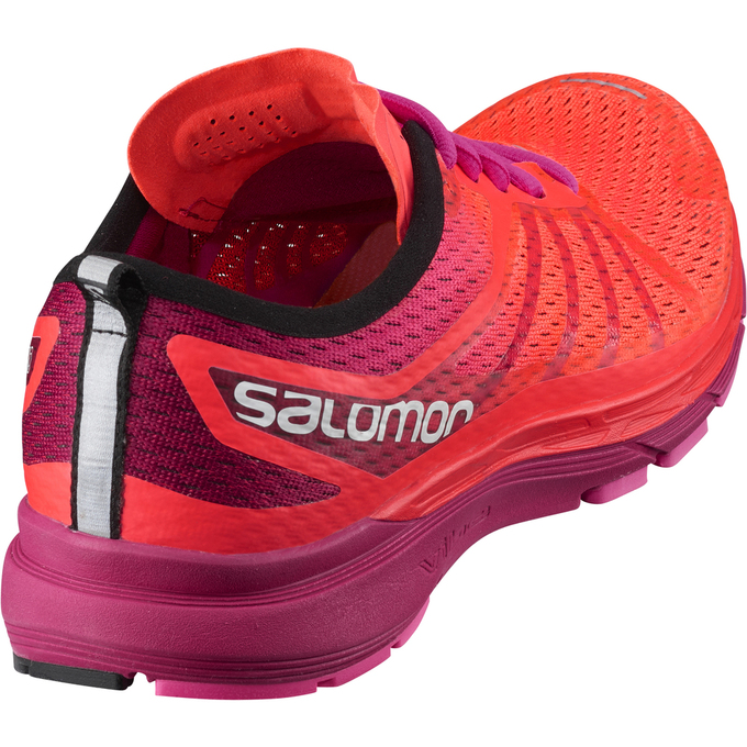 Orange Women's Salomon SONIC RA PRO W Running Shoes | 329-CSJGHQ