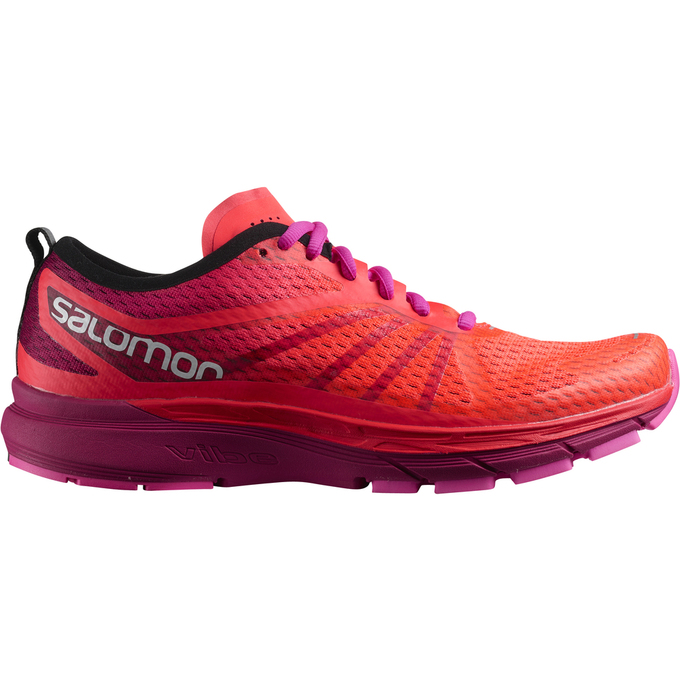 Orange Women's Salomon SONIC RA PRO W Running Shoes | 329-CSJGHQ