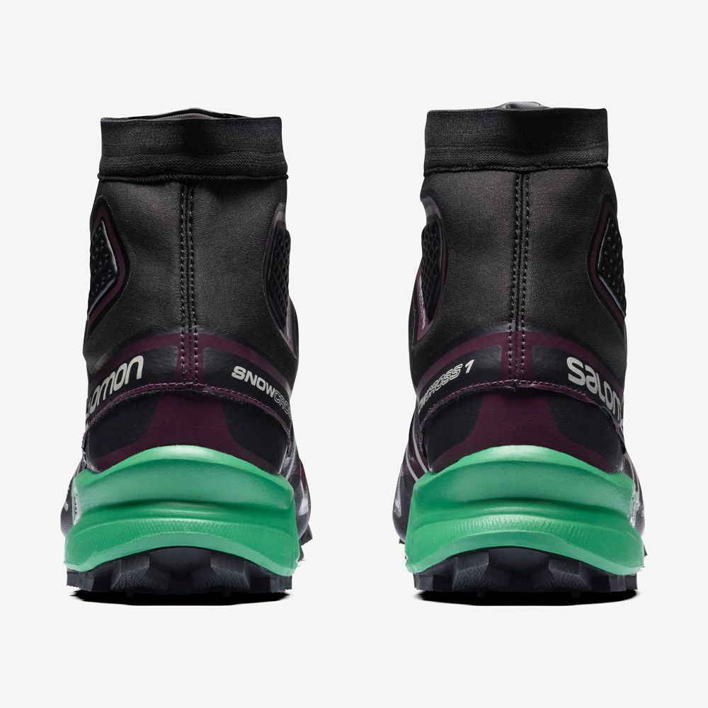 Purple Men's Salomon SNOWCROSS ADVANCED Sneakers | 418-VXAOEK