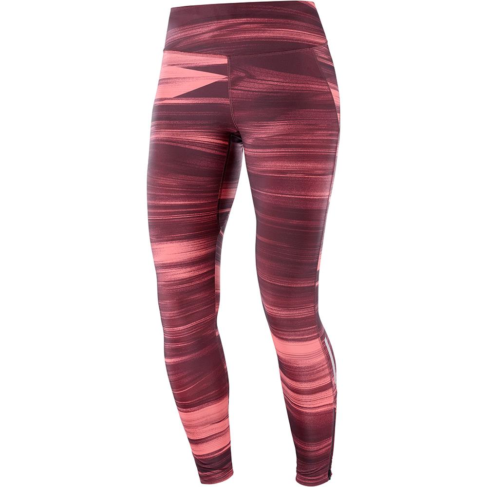 Purple Women's Salomon AGILE LONG W Tights | 479-KMURGX