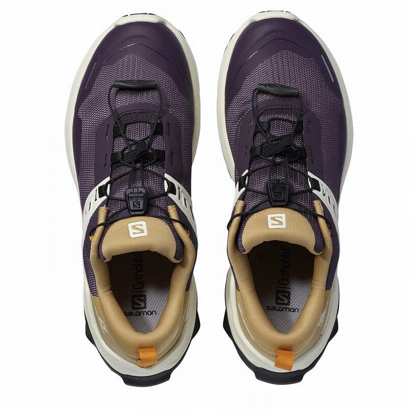 Purple Women's Salomon X RAISE Hiking Shoes | 823-ODCVGB