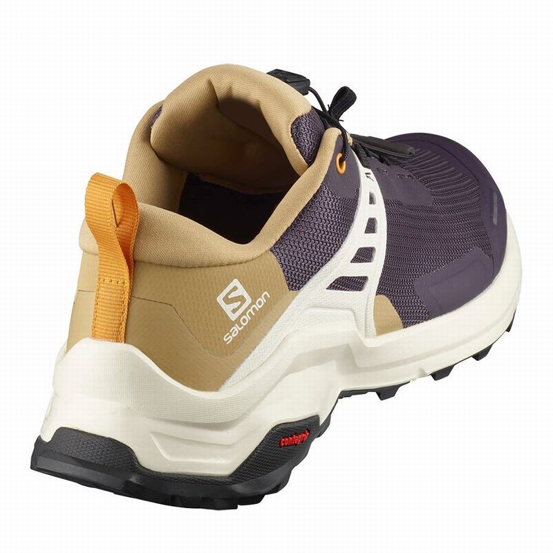 Purple Women's Salomon X RAISE Hiking Shoes | 823-ODCVGB