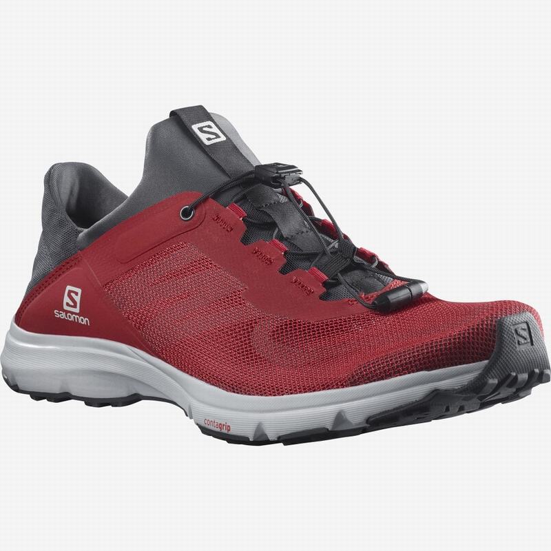 Red / Blue Men's Salomon AMPHIB BOLD 2 Water Shoes | 073-ACVKOS