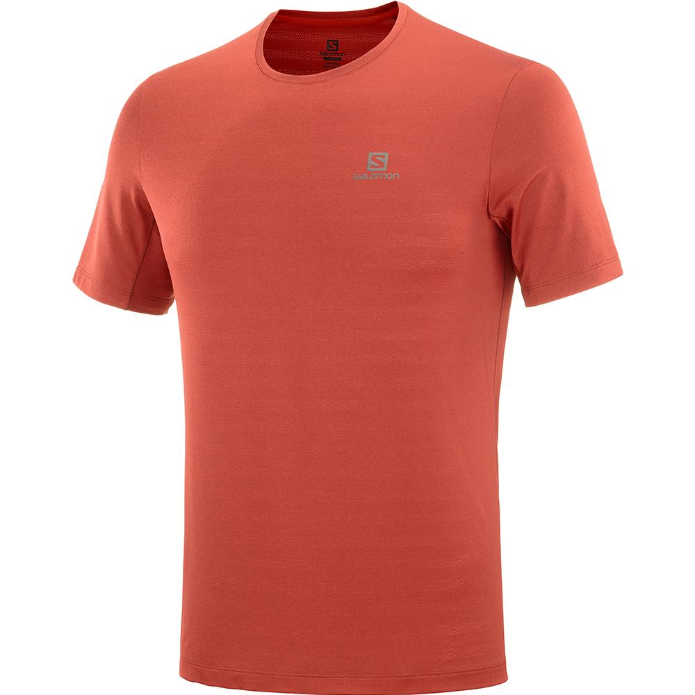 Red Men\'s Salomon XA M T Shirts | 958-VEIZPJ