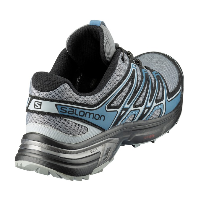 Silver / Black Men's Salomon WINGS FLYTE 2 Trail Running Shoes | 134-EDTYHA