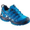 Turquoise Kids' Salomon XA PRO 3D CSWP K Trail Running Shoes | 843-QTKVON