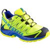 Turquoise Kids' Salomon XA PRO 3D CSWP K Trail Running Shoes | 843-QTKVON