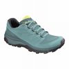 Turquoise / Navy Women's Salomon OUTLINE GORE-TEX Hiking Shoes | 198-LUWQTI