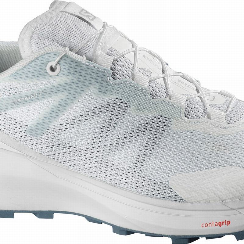 White Women's Salomon SENSE RIDE 3 W Running Shoes | 793-HSBCAL