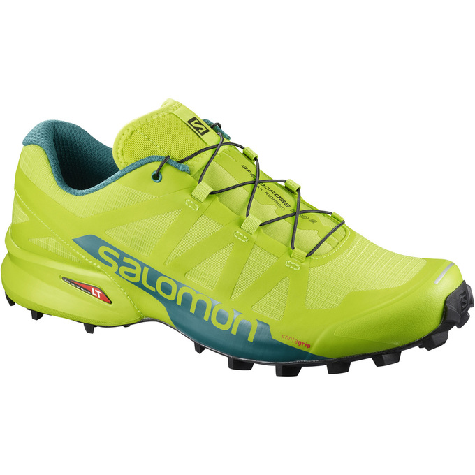 Yellow Men\'s Salomon SPEEDCROSS PRO 2 Trail Running Shoes | 804-JKDRYS