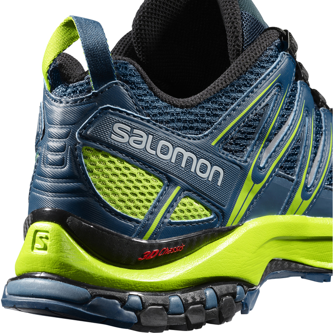 Yellow Men's Salomon XA PRO 3D Trail Running Shoes | 349-DKECMJ