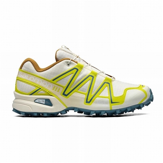 Beige / Rose Men's Salomon SPEEDCROSS 3 Trail Running Shoes | 379-IVNLJK