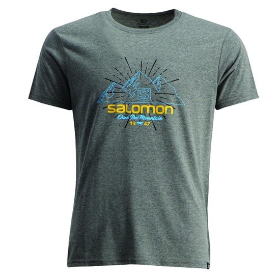 Black Kids' Salomon ATLAS SS B T Shirts | 314-SHPKUT