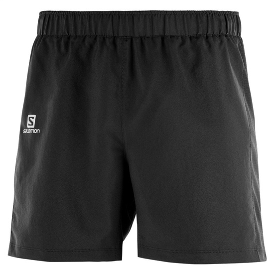 Black Men's Salomon AGILE 5" M Shorts | 561-FQTAPM