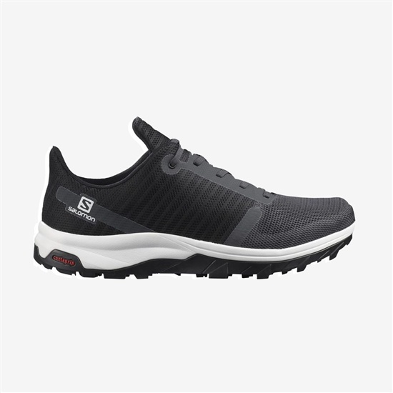 Black Men's Salomon OUTBOUND PRISM Hiking Shoes | 451-YXBGZL