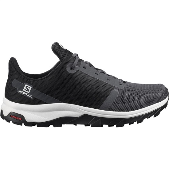 Black Men's Salomon OUTBOUND PRISM Running Shoes | 823-FAPZGD