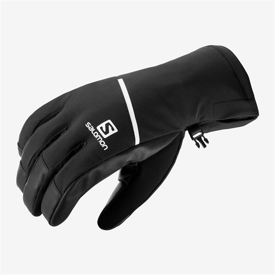 Black Men's Salomon PROPELLER ONE M Gloves | 546-HOILFN