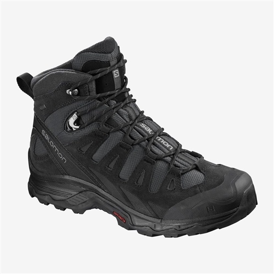 Black Men's Salomon QUEST PRIME GTX Hiking Shoes | 273-ONWXPD