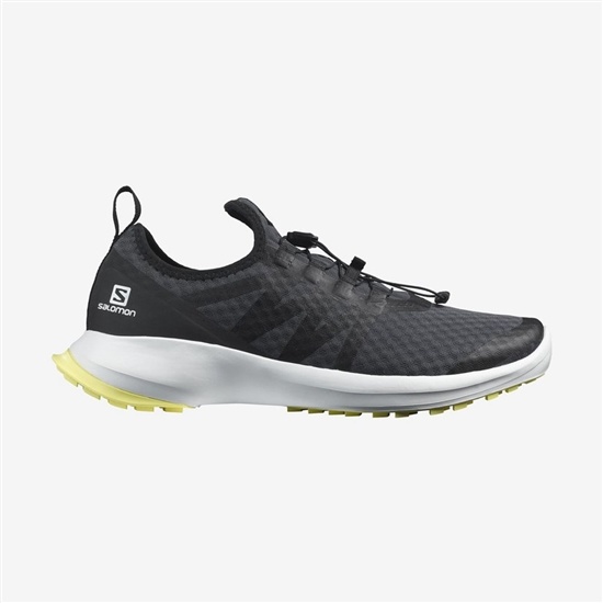 Black Men's Salomon SENSE FLOW 2 Trail Running Shoes | 128-UHVJPO