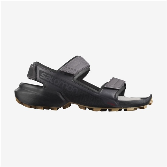 Black Men's Salomon SPEEDCROSS Sandals | 754-ZPDMLU