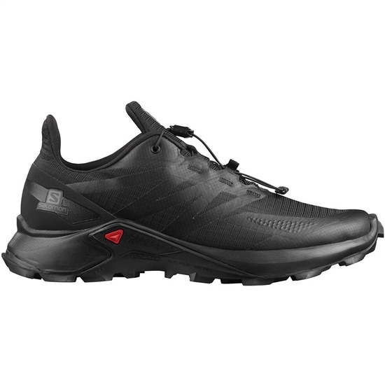 Black Men's Salomon SUPERCROSS BLAST Trail Running Shoes | 964-NVRUSA