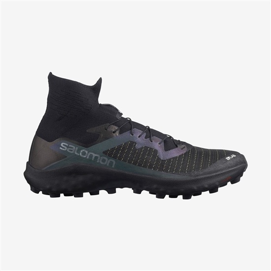 Black Men's Salomon S/LAB CROSS 2 Trail Running Shoes | 534-XFIJBW