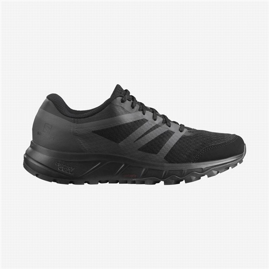 Black Men's Salomon TRAILSTER 2 Trail Running Shoes | 582-ZCTOJD