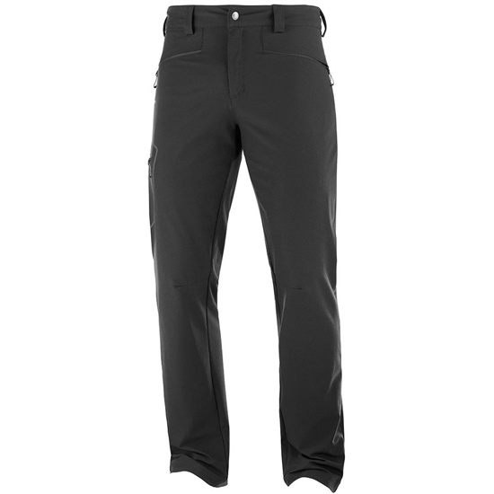 Black Men's Salomon WAYFARER AS STRAIGHT M Pants | 694-POWXSE