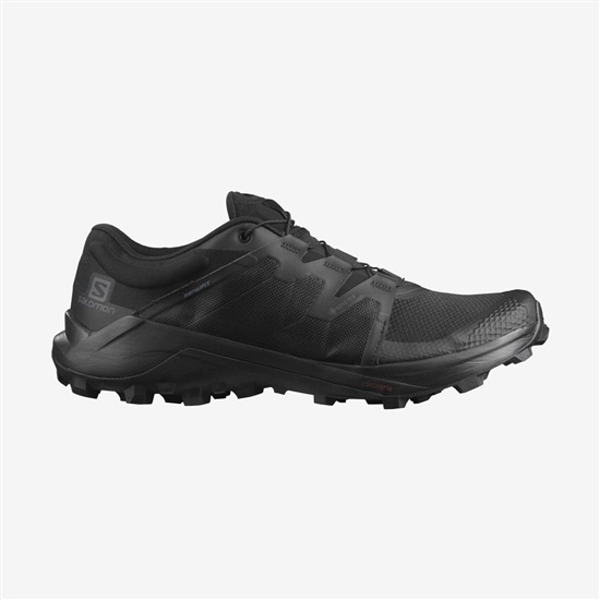 Black Men's Salomon WILDCROSS GTX Trail Running Shoes | 716-NCKAHL