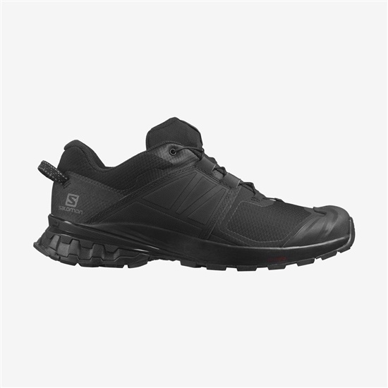 Black Men's Salomon XA WILD Hiking Shoes | 074-DCSXWY