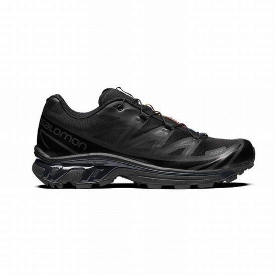 Black Men's Salomon XT-6 Trail Running Shoes | 791-TEXRWI