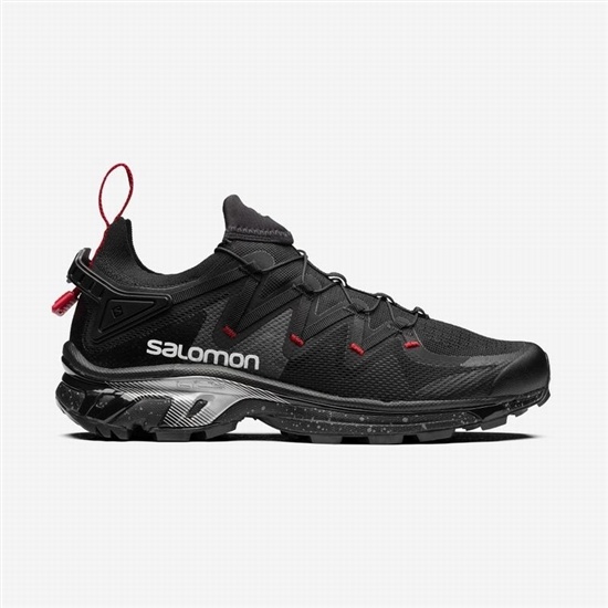 Black Men's Salomon XT-RUSH Trail Running Shoes | 764-BEVPID