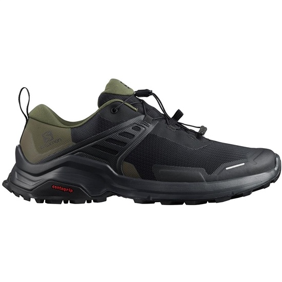 Black Men's Salomon X RAISE Trail Running Shoes | 195-SANZOY