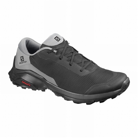 Black Men's Salomon X REVEAL Hiking Shoes | 846-WOMFQV