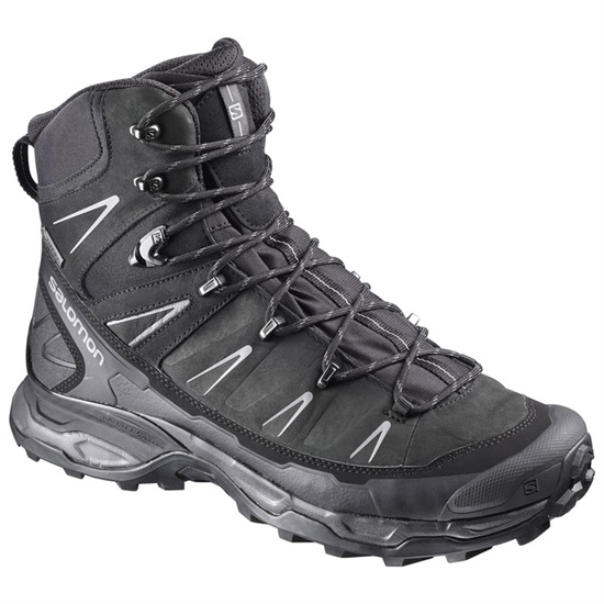 Black Men's Salomon X ULTRA TREK GTX Hiking Shoes | 310-JXMDWY