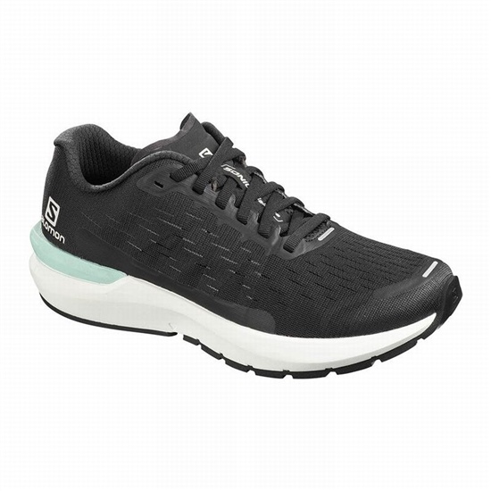 Black / White Women's Salomon SONIC 3 BALANCE W Running Shoes | 916-UDFITR