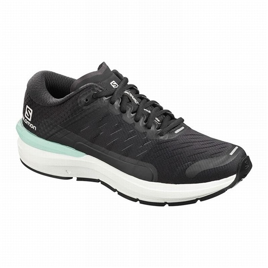 Black / White Women's Salomon SONIC 3 CONFIDENCE W Running Shoes | 463-SHDRNY