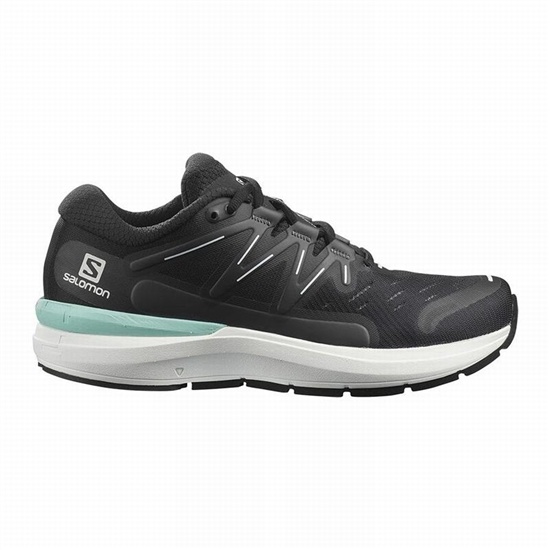 Black / White Women's Salomon SONIC 4 CONFIDENCE Road Running Shoes | 124-ZJSRLD