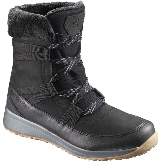 Black Women's Salomon HEIKA LTR CS WP Winter Boots | 861-TJYRMF