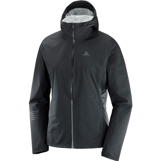 Black Women's Salomon LIGHTNING WP JKT W Jackets | 941-TRJPXD