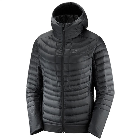 Black Women's Salomon OUTSPEED DOWN JKT W Jackets | 624-GAYXIK