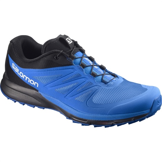 Blue / Black Men's Salomon SENSE PRO 2 Trail Running Shoes | 534-VEOZRK