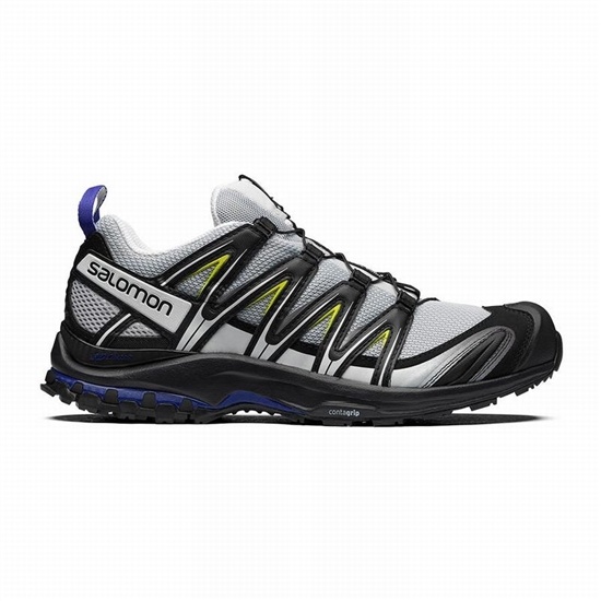 Blue / Black Women's Salomon XA PRO 3D Trail Running Shoes | 075-FJXIEC