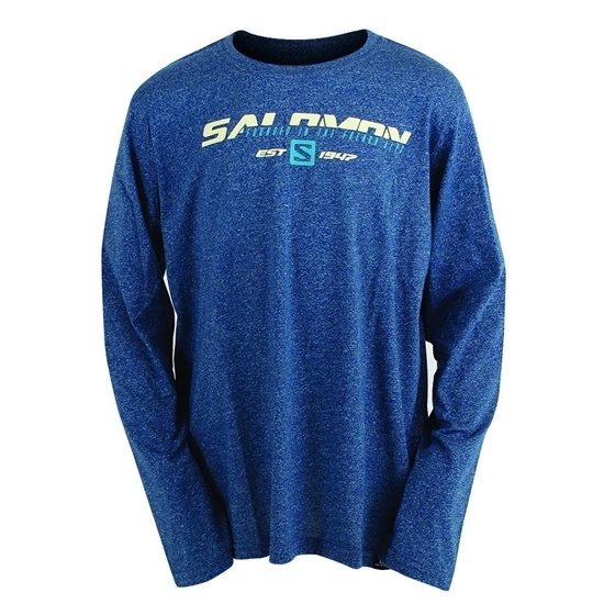 Blue Kids' Salomon FAST FORWARD LS B T Shirts | 713-WBMUHR