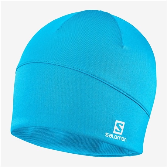 Blue Men's Salomon ACTIVE Headwear | 275-DQAHBC