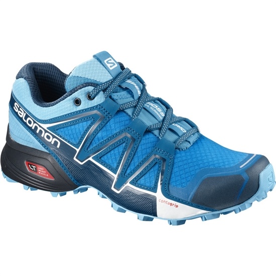 Blue Women's Salomon SPEEDCROSS VARIO 2 W Trail Running Shoes | 073-QBIONH