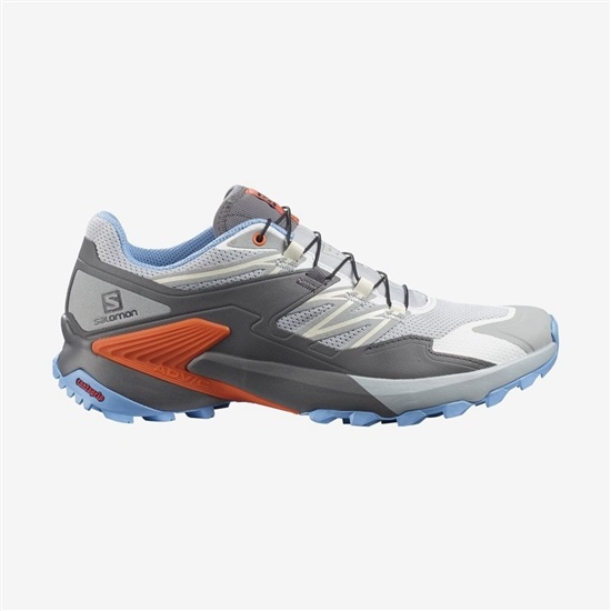 Blue Women's Salomon WINGS SKY Trail Running Shoes | 396-KFSNUA