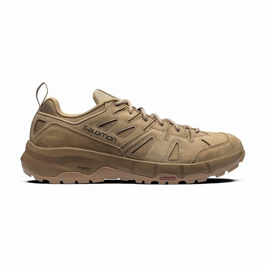 Brown Men's Salomon ODYSSEY ADVANCED Trail Running Shoes | 416-NFGPTB